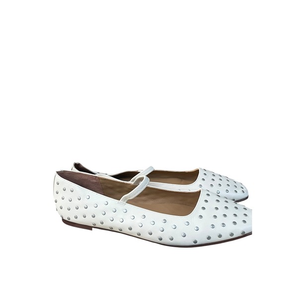 Madewell Greta Ballet Flats Studded, Size 12 - Picture 2 of 9